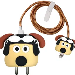 WEI INTERNATIONAL Silicone Latch Headphone Case For Case for 20W ,18W Charger, CuteData Cable Case-picture-15