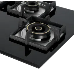 Sunflame SFM-478 BCS Tempered Glass Top 4 Burner Automatic Hob (Cast Iron Pan Supports, Black) image 4