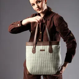 ensac Women Grey Tote image 1
