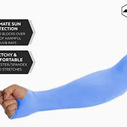 siglate Nylon, Cotton Arm Sleeve For Men & Women image 4