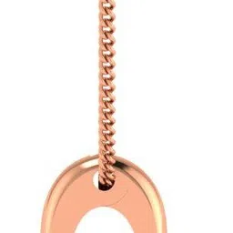 amarta Butterfly Diamond Pendant ( without chain) 18kt Rose Gold Pendant image 2