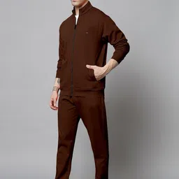 triptee Solid Men Track Suit image 3