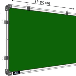 preha Reversible 1.5X2 Ft., Double Sided White Board and Chalk Board, Pack Of 1 Whiteboards image 2