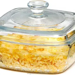 apmfashion Glass Serving Bowl Microwave Safe Dish with Lid Versatile, Safe, and Heat-Resistant Cookware-picture-19