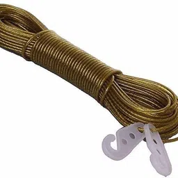 kitchenfest 20 mtr Wire Rope For Clothes Drying Polypropylene, Stainless Steel Clothesline-picture-20