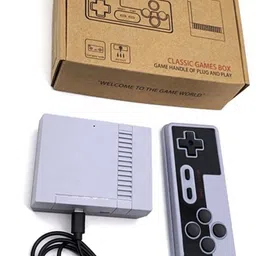 PTCMart PLUG-&-PLAY 8 BIT MINI GAME BOX, FAMILY GAME ENTERTAINMENT BUIT-IN- 342 GAMES 32 GB with contra , mario image 2