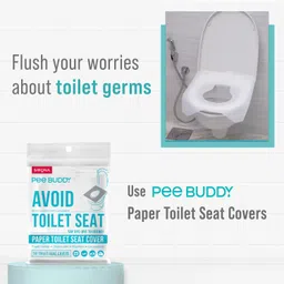peebuddy Paper Toilet Seat Cover image 2