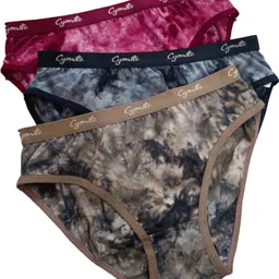 cymrite Pack of 3 Women Hipster Multicolor Panty-picture-26