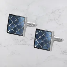 David Klein Stainless Steel Cufflink-image-5