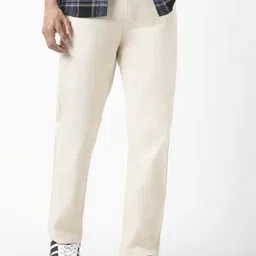 Men Regular Mid Rise Beige Jeans-image-60
