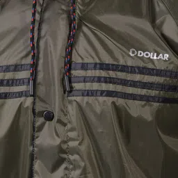 dollar Solid, Striped Men Raincoat image 4