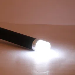 idoleshop Rechargeable Torch Super High Power Long Distance with Two Mode Hight and Low and Back Light for Emergency 10 hrs Torch Emergency Light image 3