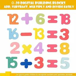 rpc99 Combo Wooden English Alphabets Math NumberWooden Toy Kids(ABCD+Counting Number) image 4