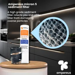 ampereus Pre filter 1/4 with 1 PP Spun Solid Wire Connector image 2