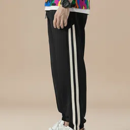 dockstreet Men Solid White Track Pants-picture-36