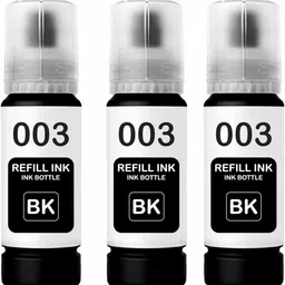 Gedi 003 Black Refill Ink for L3110,L3150,L3250,L3252,L3115,L3116 Printer 3PC Black Ink Bottle-picture-23