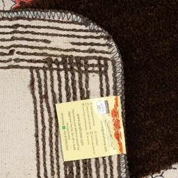 saral home Brown Cotton 55 x 16 Inches Hand Tufted Floor Runner image 5