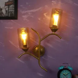 decorativeray Gold Metal Novelty Wall Light (Gold)-picture-14
