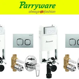 parryware Half Frame Concealed Cistern, with divater body upper espiron set of 2 pic 360 Dual Flush Tank-picture-21