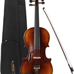techno 4/4 Full-Size Violin | Spruce Top, Maple Back & Sides, Ebony Fittings, Matt Case 4/4 Classical (Modern) Violin-picture-20