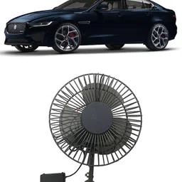 bluedrum 12 Volt 6" Fan for Car, Jeep,Truck,Auto, Caravan, Boat, Buses B220 Car Interior Fan image 1
