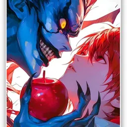 art recall Death Note Wall Poster Anime Poster For Wall Photographic Paper-picture-15