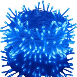 nisco 20 LEDs 5 m Blue Steady String Rice Lights image 3