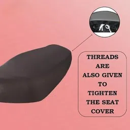 sanaacreation CHETAK SEAT COVER_05 Single Bike Seat Cover For Bajaj NA image 3