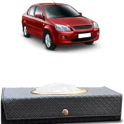 brothertwo Car Tissue Box Holder with 100 Tissue For Ford Ikon Vehicle Tissue Dispenser image 1