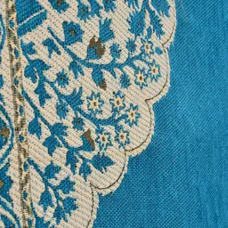 furnishing hut Embroidered 4 Seater Table Cover image 5