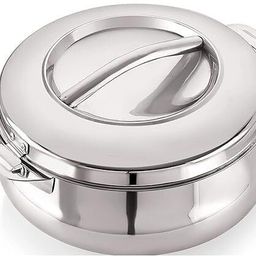 tannu craft Stainless Steel Casserole with lid Push & Lock Stainless Steel Casserole Cook and Serve Casserole-picture-16