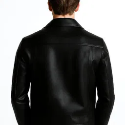 inma enterprises Men Solid Biker/Riding Jacket image 2