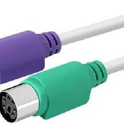 InfiDeals KVM Cable 1 m USB 2.0 To PS2 Keyboard Mouse Cable Converter Connector -1 m KVM Cable (Compatible with Keyboard, Mouse, White) image 3