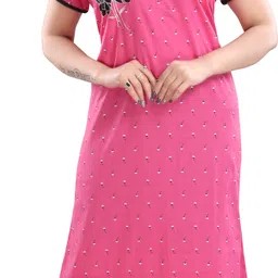 trundz Women Maternity/Nursing Nighty-picture-21