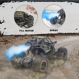 zodze Remote Control Car For Kids With Mist Smoke Effect Monster Truck For Boys &Girls image 3