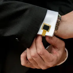 David Klein Brass Cufflink image 4