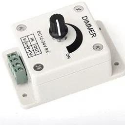 trp traders 12V-24V 8A LED Light Dimmer Brightness Adjustable Control Controller,Power Saver Pack of 2 8 A Step Dimmer image 4