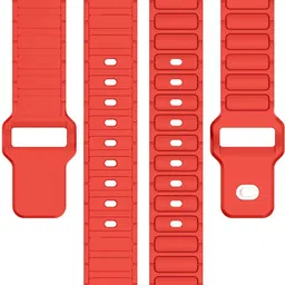 AOnes 20mm Watch Strap Silicone Button Closure Belt for Samsung Galaxy Watch4 Bluetooth Smart Watch Strap image 5