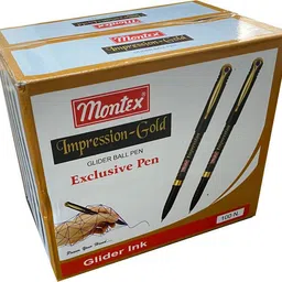 montex Impression Gold Roller Ball Pen image 2