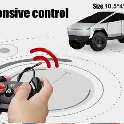 gknex Tesla Cybertruck Remote Control Car – High Speed Electric Pickup image 2