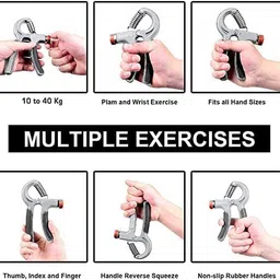 acumart Non slip hand grip for hand exercise hand recovery 5kg to 60 kg image 3