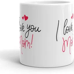 gift4you I Love My Mom Multicolour Printed Coffee & Tea Cup Gifts for Mother Day Gift, Birthday Day mom , Mom for Coffee695 Ceramic Coffee Mug image 3