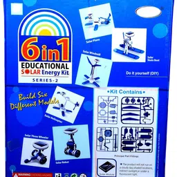 urbane chic Educational 6 in 1 Solar Energy KIT Series-2 Science and Solar Energy KIT game image 1