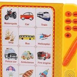 white popcorn Educational Learning E-Book for Children with Interesting Game and Learning Content, Baby Good Partners, Early Education Good Helper for Children image 4