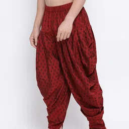 namaskar Silk Blend Solid Patiala image 2