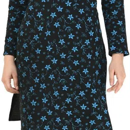 indeweaves Pack of 2 Women Self Design Wool A-line Kurta image 2