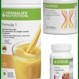 herbal nutrition life F1 SHAKE Mango , PP Powder 200 G , Afresh - Kashmiri Kahwa Protein Shake-picture-39