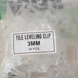 Tile Leveling Clip 3MM Spacer System 50 Pieces Lever Tool-image-3