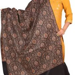 Royal-E-Kashmir Cashmere, Wool Embroidered Men, Women Shawl-picture-20