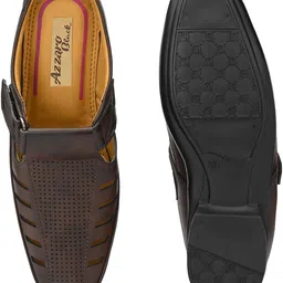 azzaro black Ethnic Mule For Men image 5
